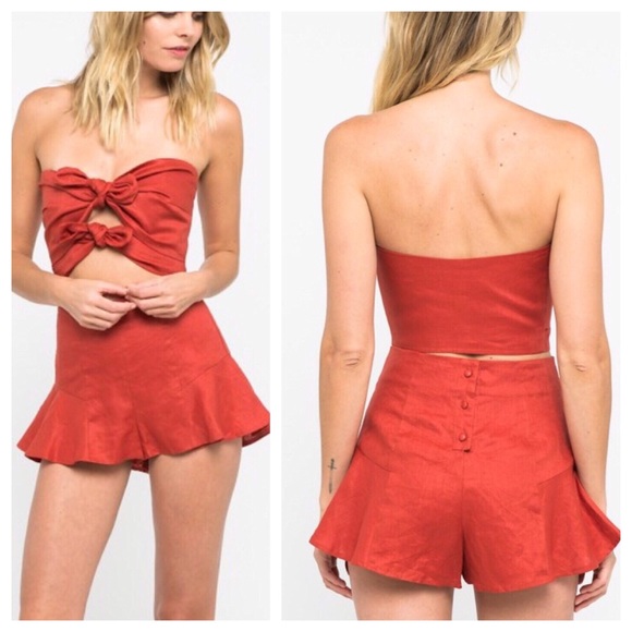 High Rise Flounce Ruffle Short - Picture 4 of 7